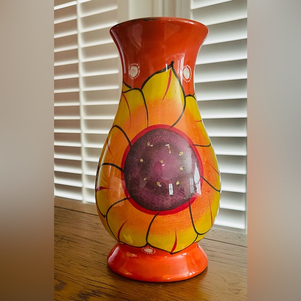 Mexican ceramic vase